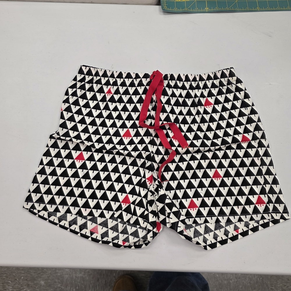J. McLaughlin Black and White Hidden Santa Pajamas - Picture 9 of 12